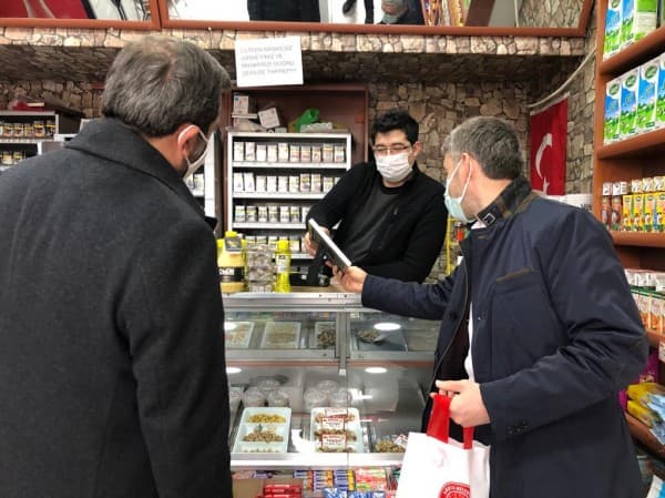 BAŞKAN IŞIK’TAN ESNAFA HATIR ZİYARETİ fotoğraf 3