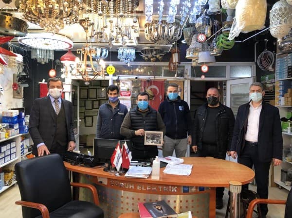 BAŞKAN IŞIK’TAN ESNAFA HATIR ZİYARETİ fotoğraf 13
