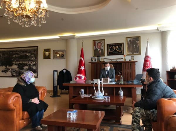 BAŞKAN IŞIĞA YILLAR SONRA VEFA ZİYARETİ fotoğraf 5