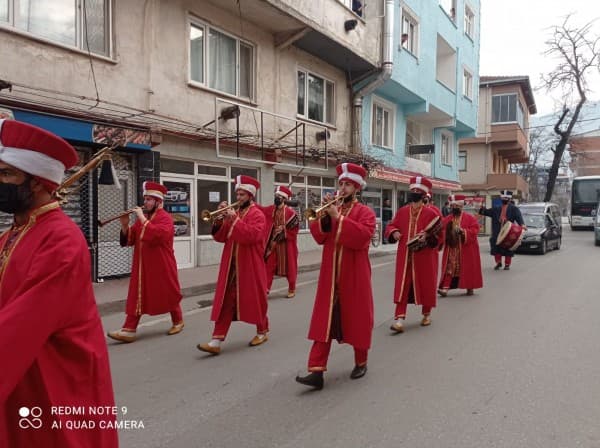 MEHTERAN GÖSTERİSİ İLE MORAL DESTEĞİ fotoğraf 1