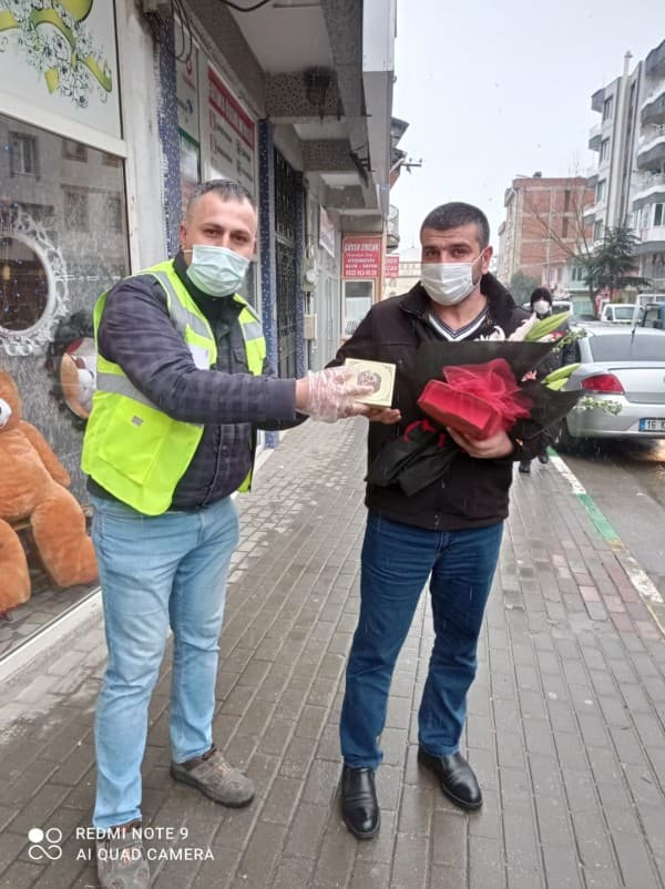 SEVGİLİLER GÜNÜ’NE GÜRSU’DA TATLI KUTLAMA fotoğraf 8