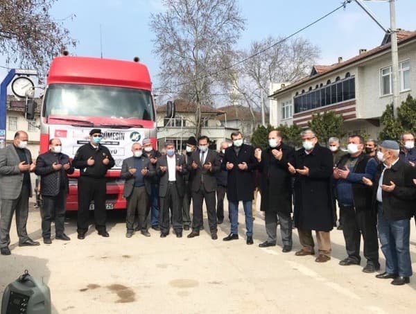 GÜRSU BELEDİYESİ VE GÜRSU İHH’DAN YARDIM TIRI UĞURLAMASI fotoğraf 2