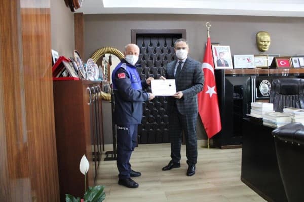 ZABITALARIMIZ ÖDÜLLENDİRİLDİ fotoğraf 1