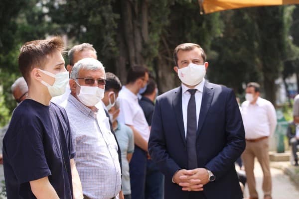 ŞEHİT BAŞKAN CÜNEYT YILDIZ ANILDI fotoğraf 5