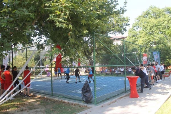 SOKAK BASKETBOL TURNUVAMIZDA FİNAL fotoğraf 9
