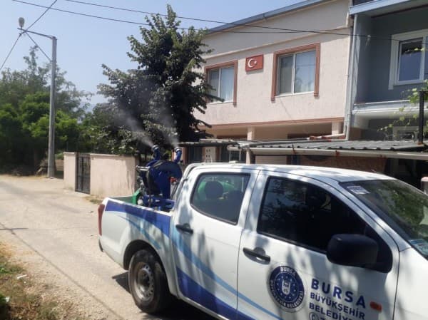 İLAÇLAMA ÇALIŞMALARI TAM GAZ fotoğraf 3