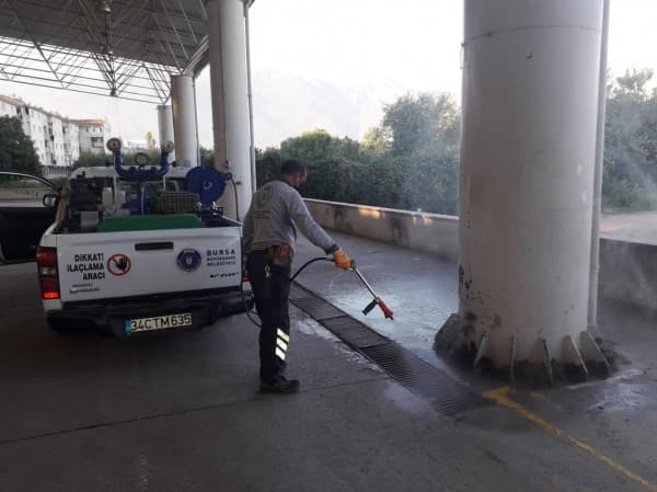 İLAÇLAMA ÇALIŞMALARI TAM GAZ fotoğraf 4