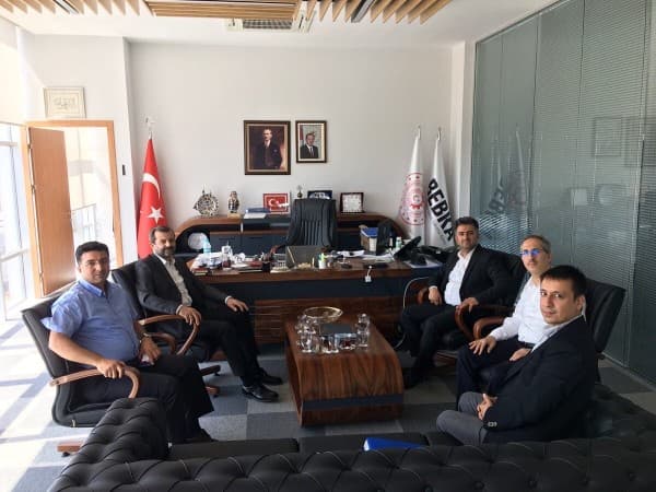 BAŞKAN IŞIK BEBKA YENİ BİNASINI ZİYARET ETTİ fotoğraf 1