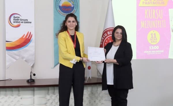 KADIN GİRİŞİMCİLER SERTİFİKALARINI ALDILAR fotoğraf 6