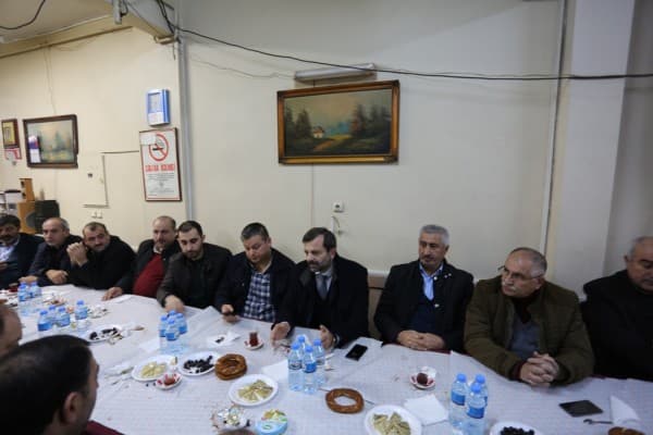 BAŞKAN IŞIK YENİDOĞAN ESNAFIYLA BULUŞTU fotoğraf 2