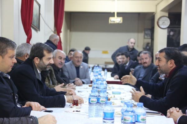 BAŞKAN IŞIK YENİDOĞAN ESNAFIYLA BULUŞTU fotoğraf 4