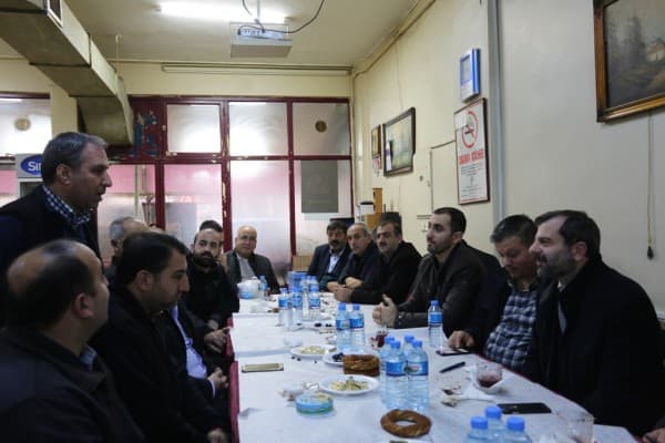 BAŞKAN IŞIK YENİDOĞAN ESNAFIYLA BULUŞTU fotoğraf 12