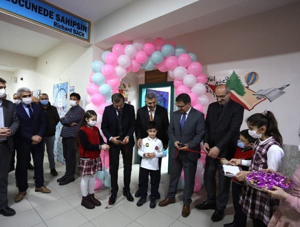 ALİ FİRDEVS LİZOR İLKOKULU KÜTÜPHANESİ AÇILIŞI fotoğraf 1