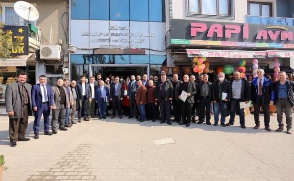 MUHTAR VE ESNAFLARIMIZLA TOPLANTI fotoğraf 1