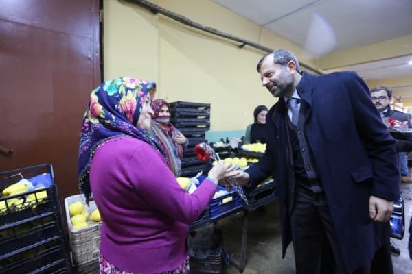 BAŞKAN IŞIK “BİZİM DEĞERLERİMİZ KADINA ŞİDDETİ LANETLER” fotoğraf 4