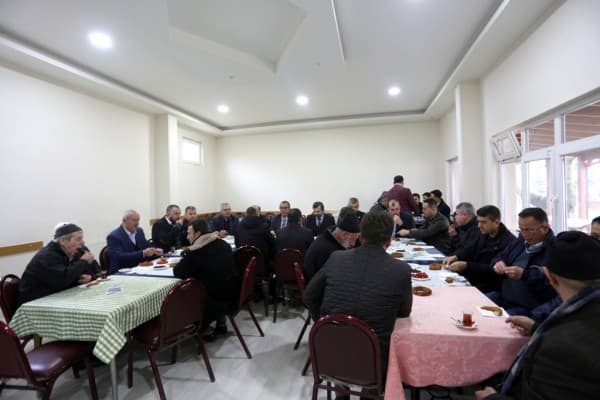 KUMLUKALAN ESNAFI BAŞKAN IŞIK’I AĞIRLADI fotoğraf 1