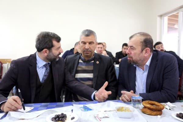 KUMLUKALAN ESNAFI BAŞKAN IŞIK’I AĞIRLADI fotoğraf 7