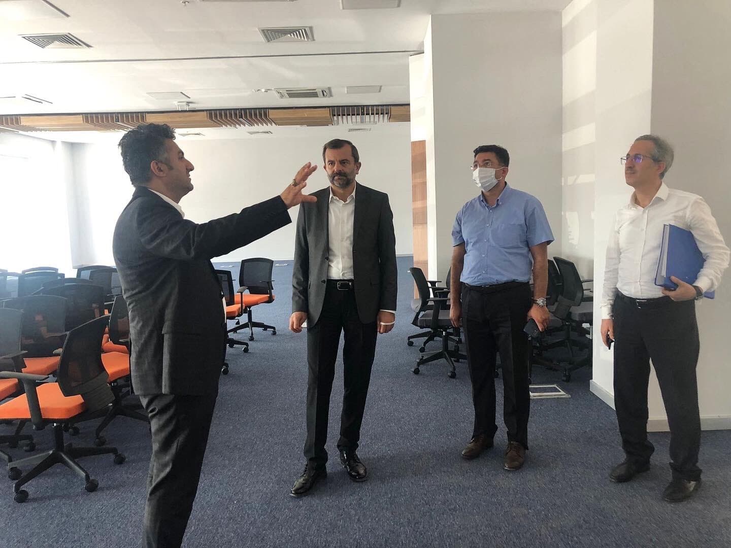 BAŞKAN IŞIK BEBKA YENİ BİNASINI ZİYARET ETTİ