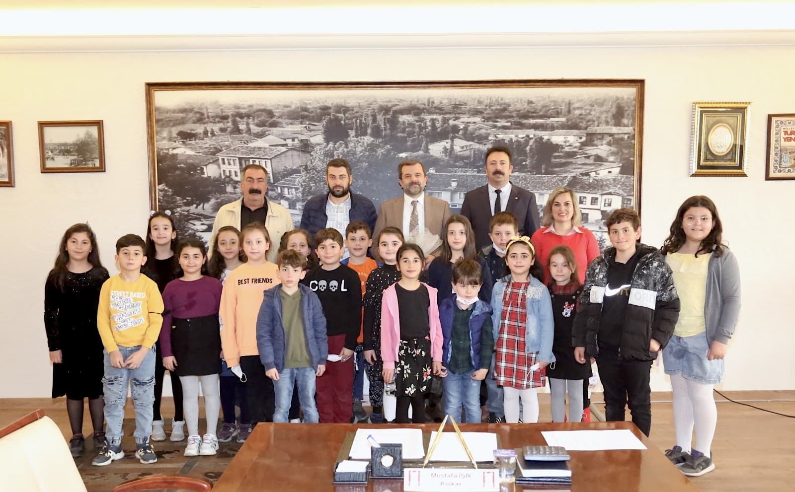 MİNİK ÖĞRENCİLERİMİZİN BELEDİYEMİZE ZİYARETİ