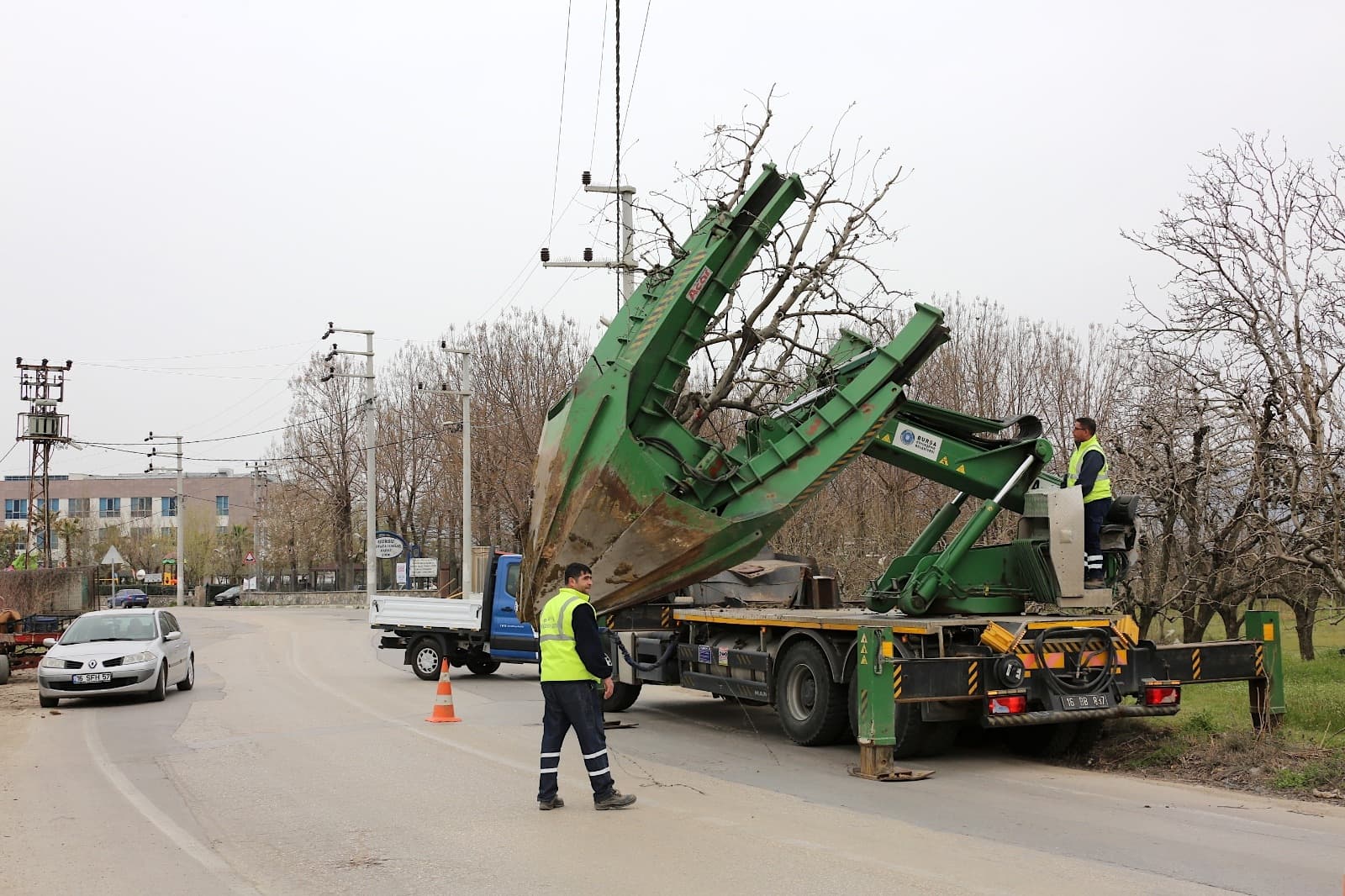 HASTANE YOLU GENİŞLETME PROJEMİZ DEVAM EDİYOR