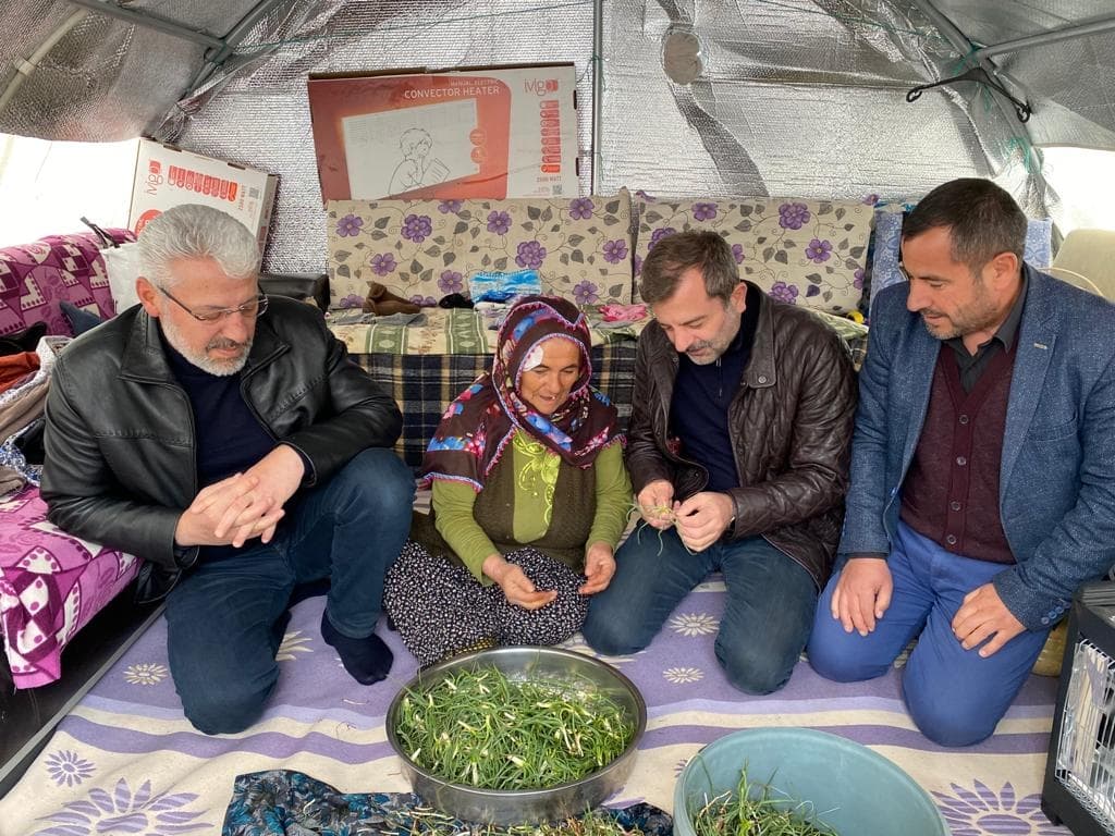 Başkan Işık Yeniden Afet Bölgesi’nde