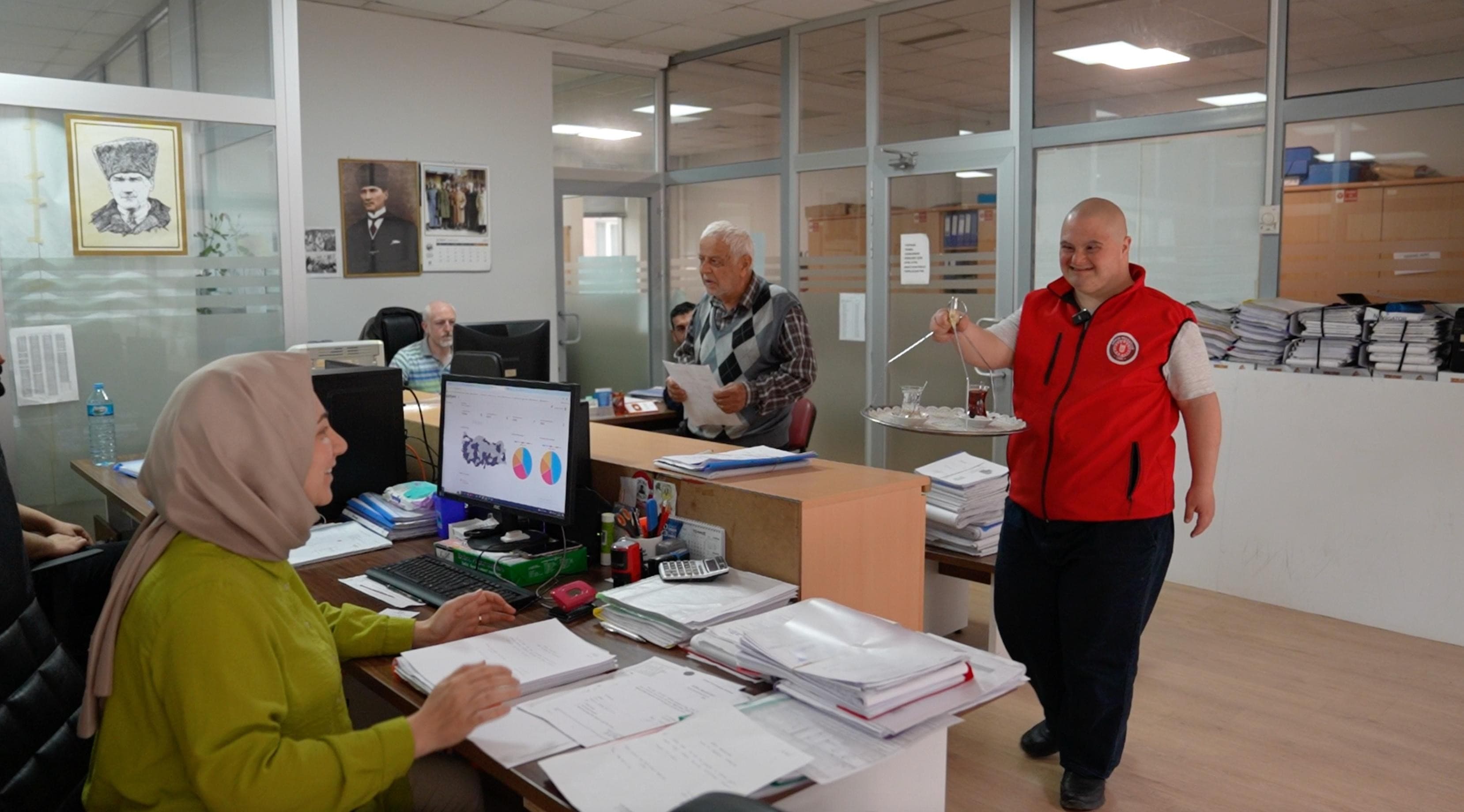 Gürsu’nun Gözbebeği Mesut Gürsu Belediyesi’nde Çalıştı