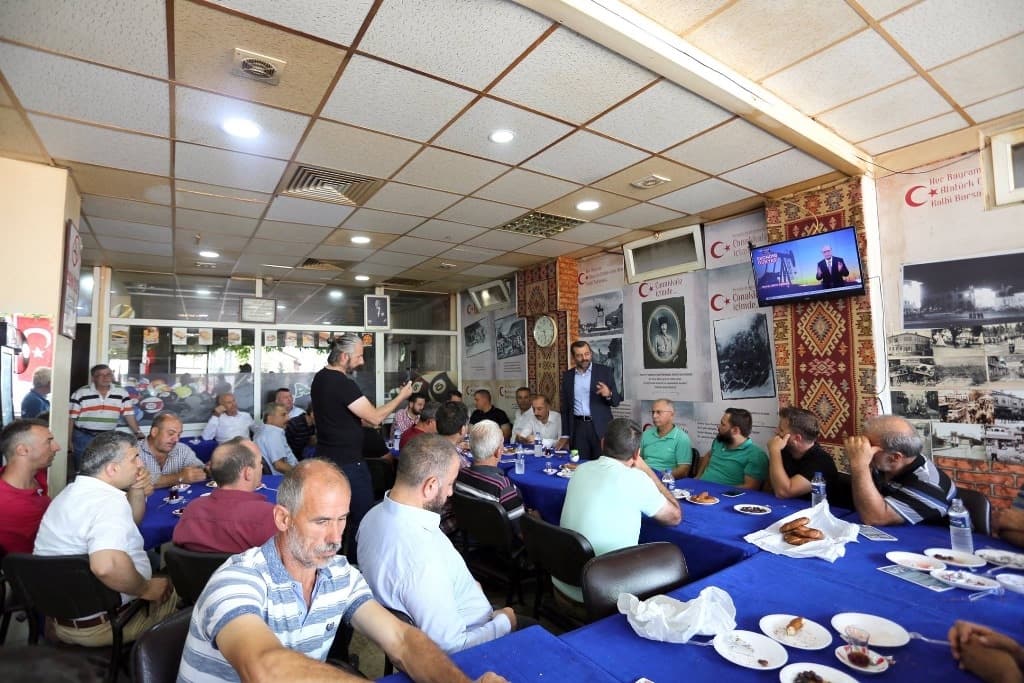 GÜRSULULAR SABAH SOHBETLERİNDE BAŞKAN IŞIKLA BULUŞUYOR
