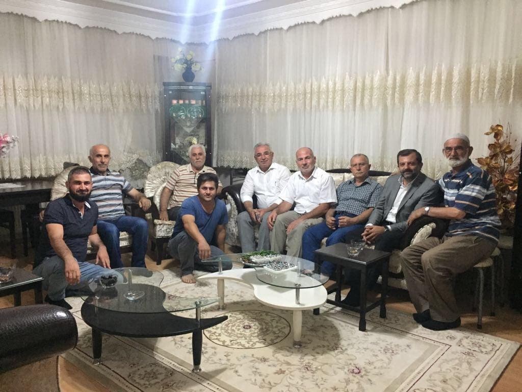GÜRSULULAR BAŞKANLARINI EVLERİNDE AĞIRLIYOR