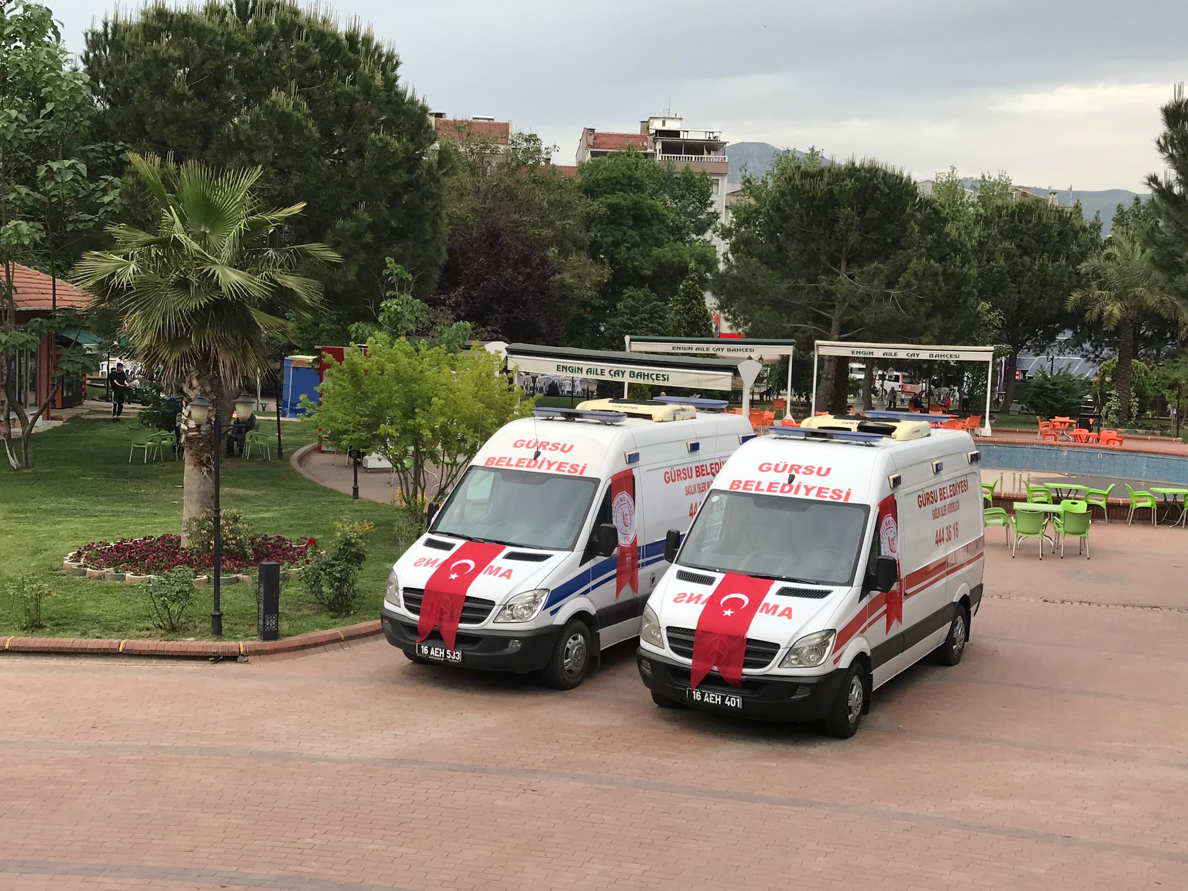 GÜRSU BELEDİYESİ’NE İKİ YENİ SAĞLIK ARACI