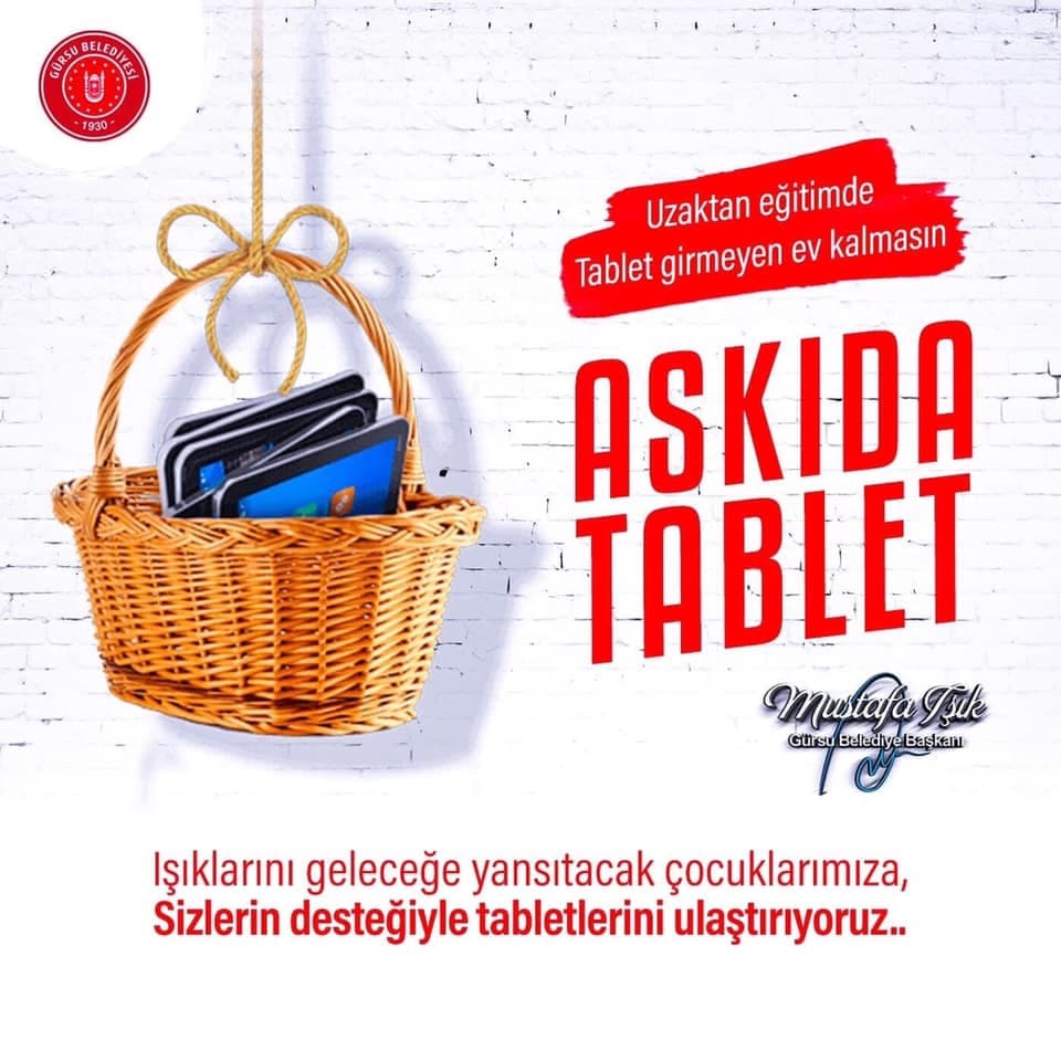 GÜRSU BELEDİYESİ’NDEN UZAKTAN EĞİTİME DESTEK