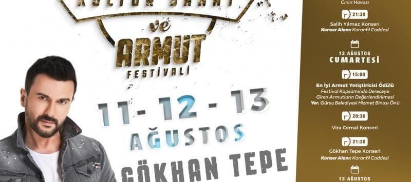 Gürsu Festivalle Coşacak