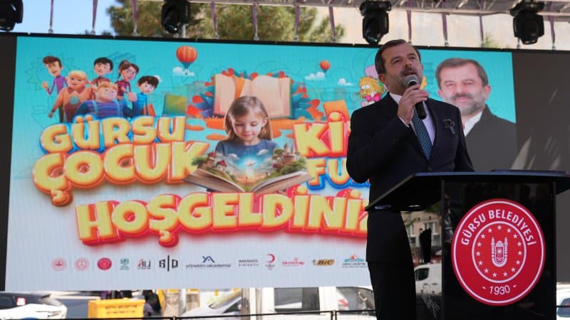 GÜRSU ÇOCUK KİTAP FUARI KAPILARINI AÇTI