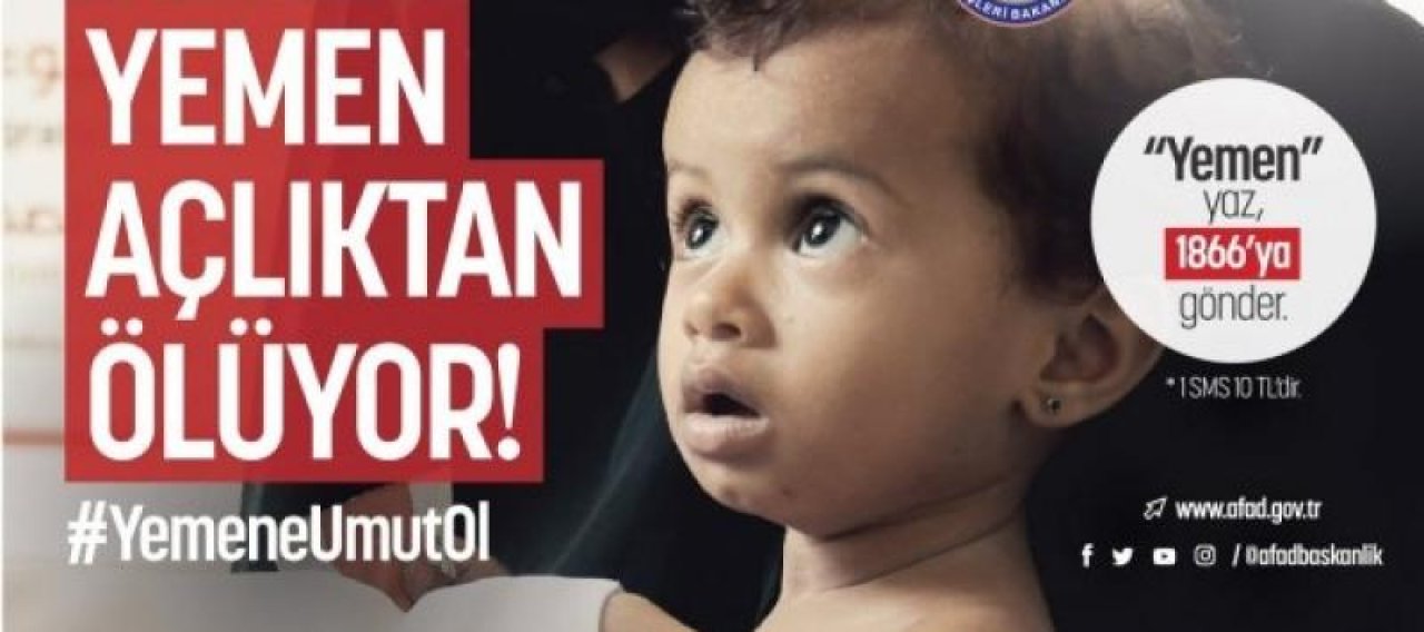 YEMEN’E YARDIM KAMPANYASI