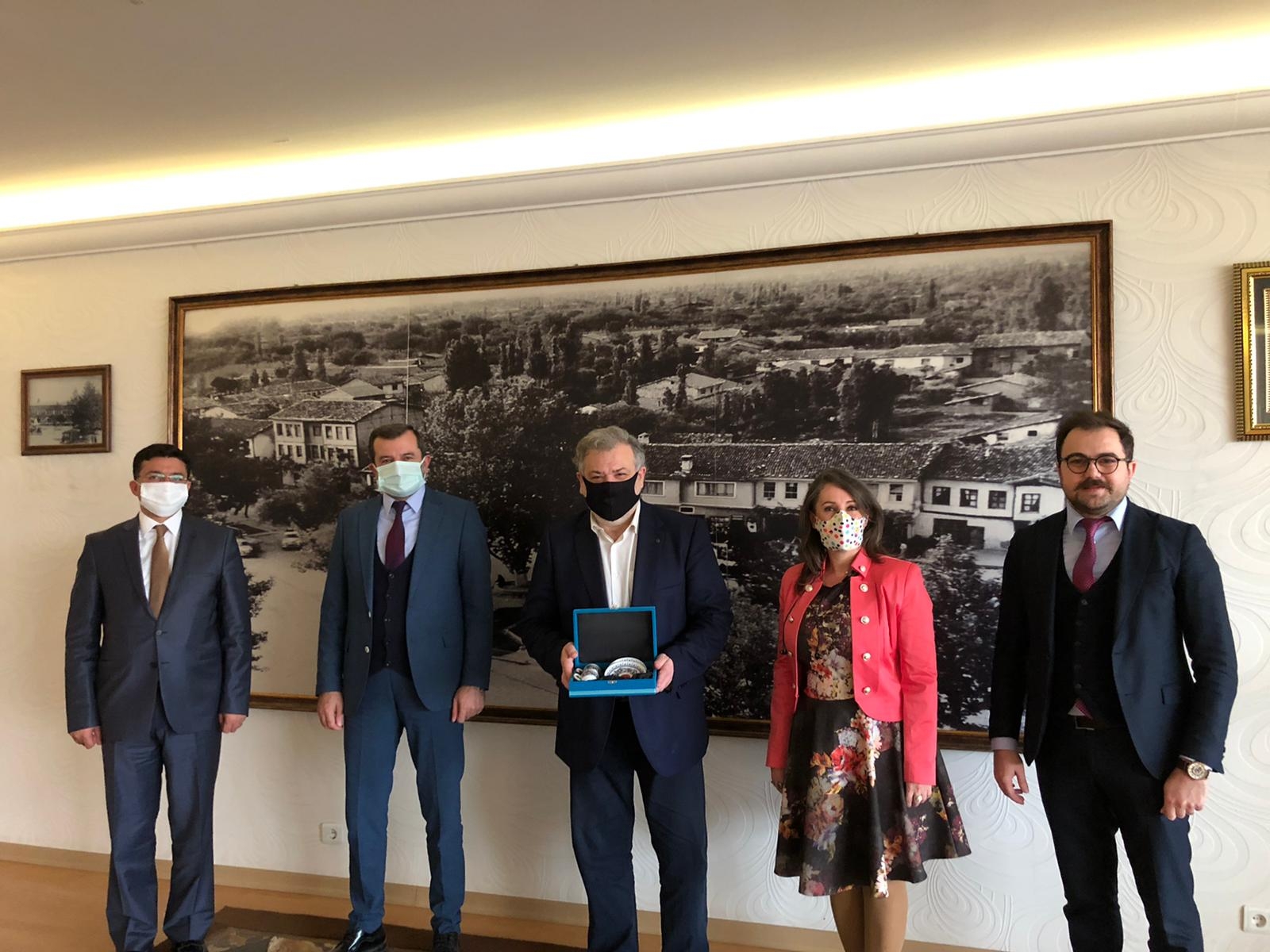 GÜRSU BELEDİYESİ İSPANYOL PROJE ORTAĞINI AĞIRLADI