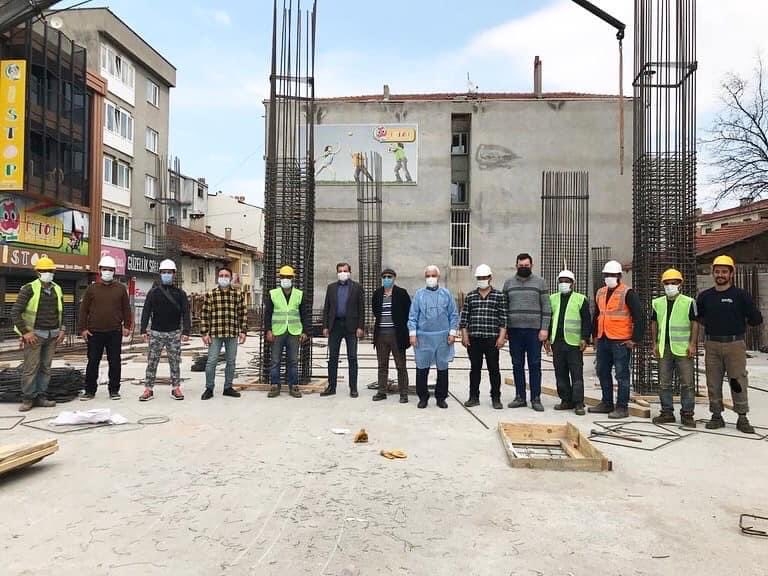 GÜRSU KÜLTÜR MERKEZİ YÜKSELİYOR