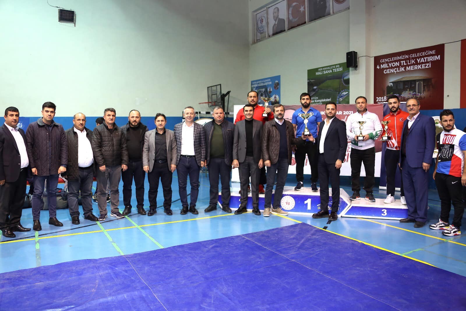 GELENEKSEL ŞEHİT CÜNEYT YILDIZ GÜREŞ TURNUVASI GERÇEKLEŞTİ