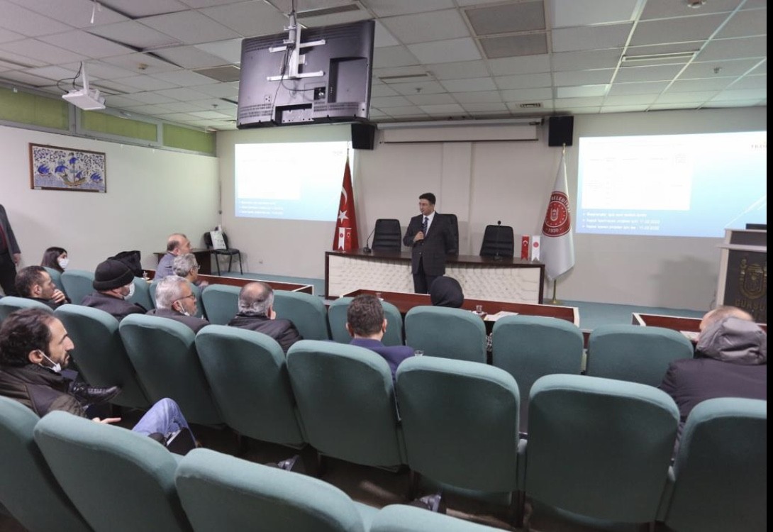 GÜRSULU ÜRETİCİLERE HİBE DESTEKLERİ ANLATILDI