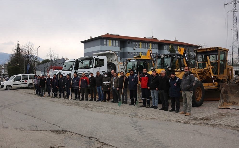 KARLA MÜCADELE EKİBİ HAZIR