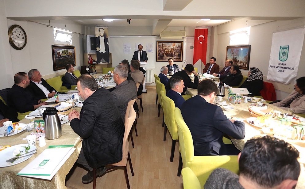 MUHTAR VE ESNAFLARIMIZLA TOPLANTI