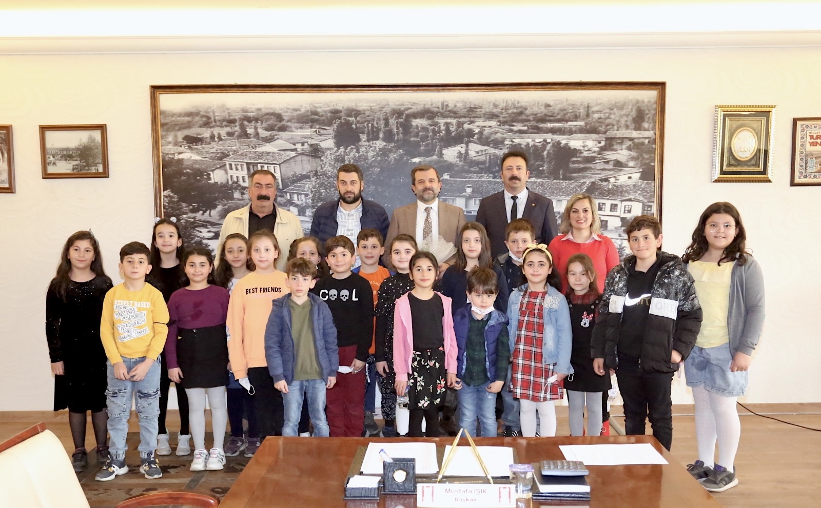 MİNİK ÖĞRENCİLERİMİZİN BELEDİYEMİZE ZİYARETİ