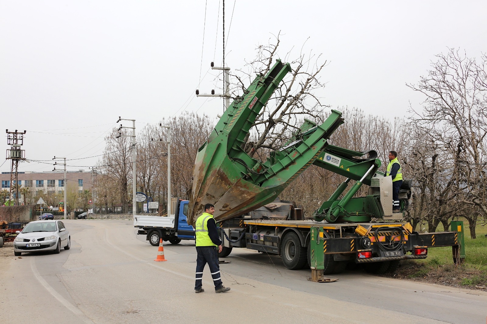 HASTANE YOLU GENİŞLETME PROJEMİZ DEVAM EDİYOR