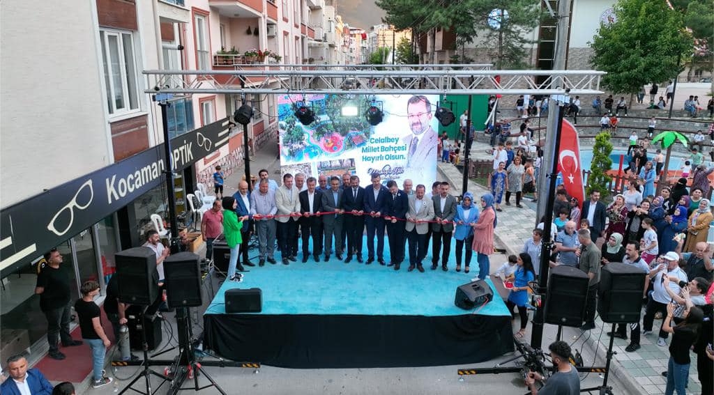 Gürsu’nun Yeni Cazibe Merkezi Celal Bey Millet Bahçesi’nin Resmi Açılışı Yapıldı