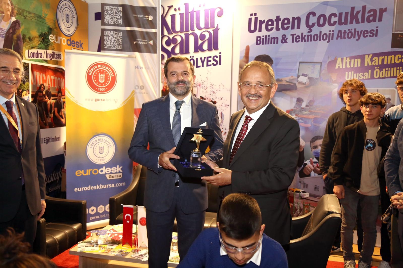 “Tam Bana Göre Gençlik Festivali” nden Gürsu Belediyesi’ne İkinci Ödül