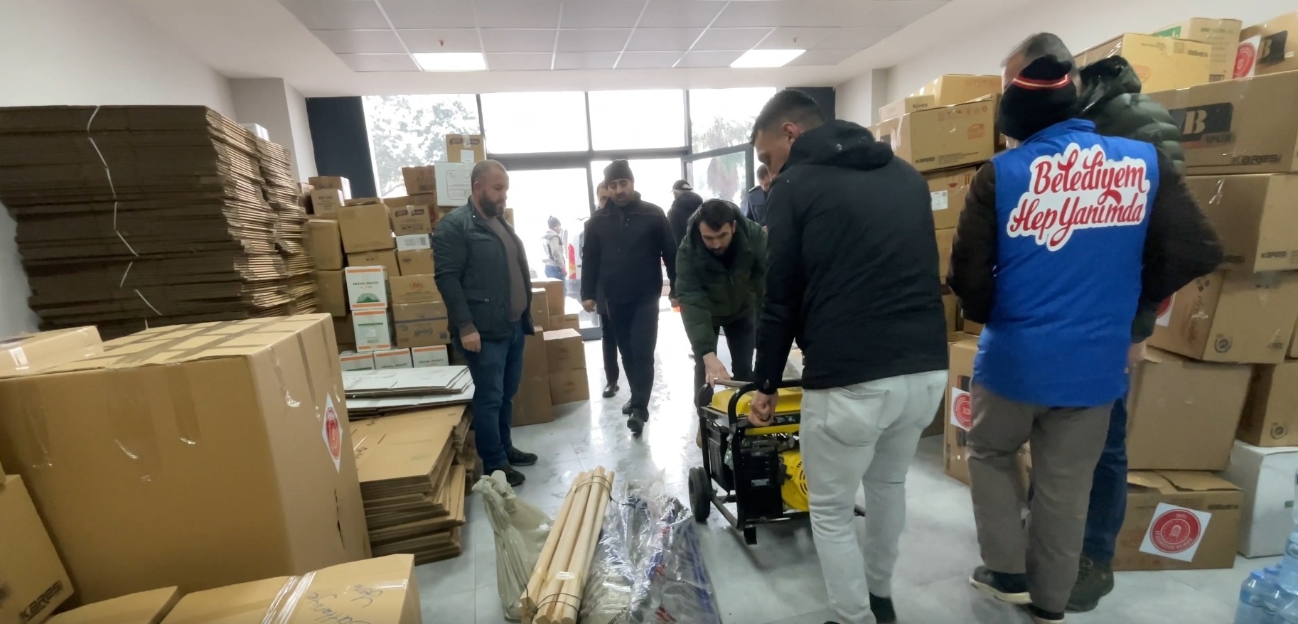 Gürsulu İnşaat Firmalarından Yardım Çağrısına Anında Cevap Geldi