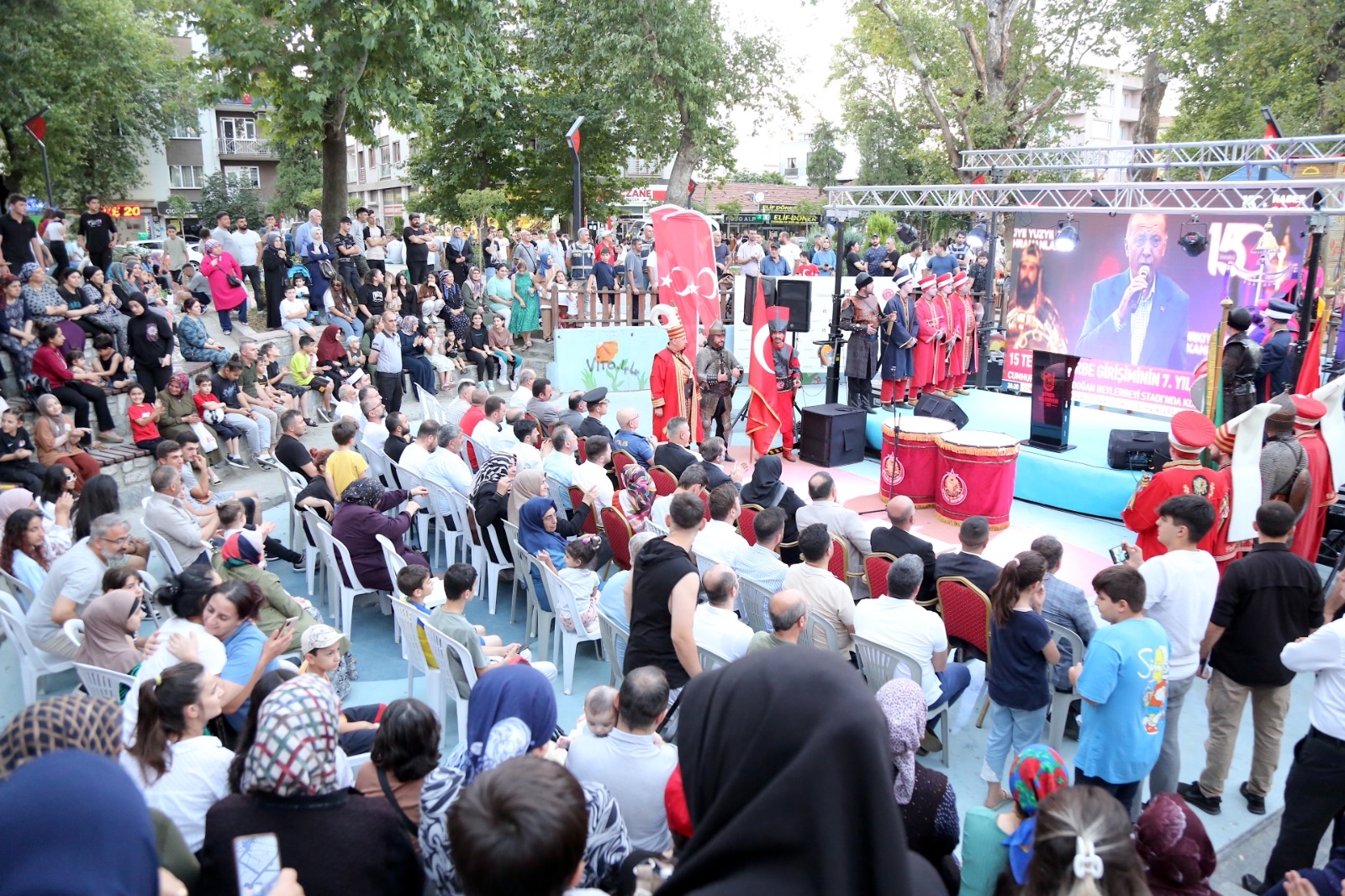 Gürsu Tek Yürek 15 Temmuz’u Unutmadı