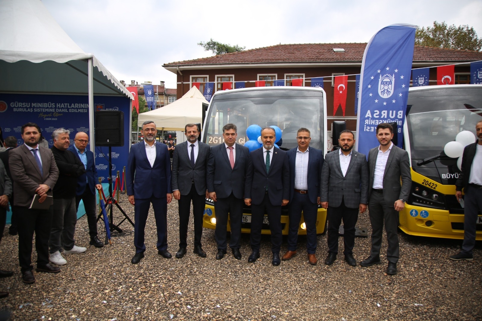 Gürsu Minibüsleri Burulaş Sistemine Dahil Oldu