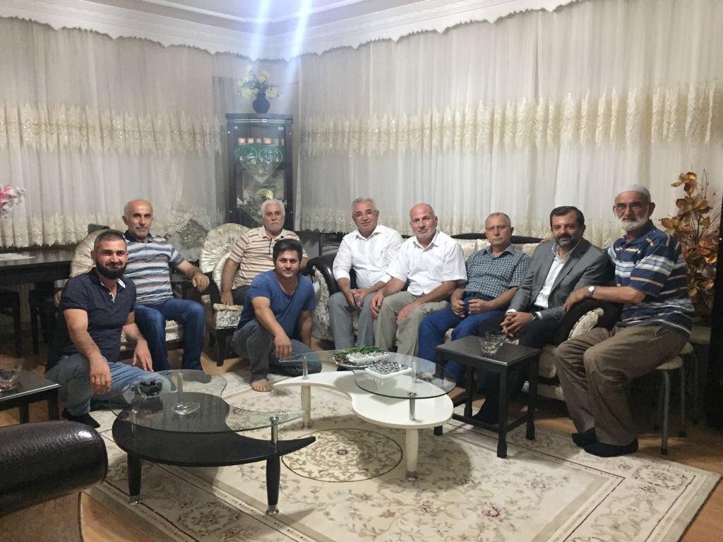 GÜRSULULAR BAŞKANLARINI EVLERİNDE AĞIRLIYOR