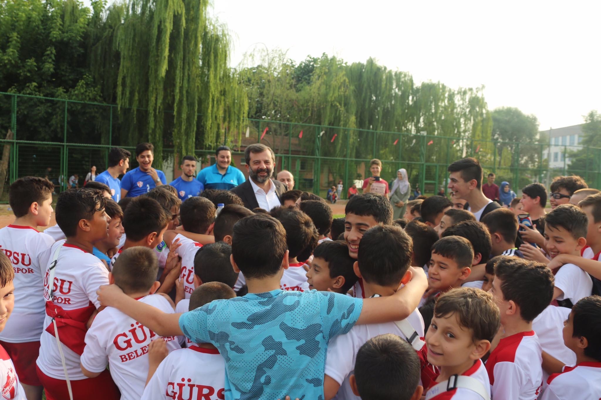 GÜRSU BELEDİYESPOR U14 TAKIMI NAMAĞLUP ŞAMPİYON