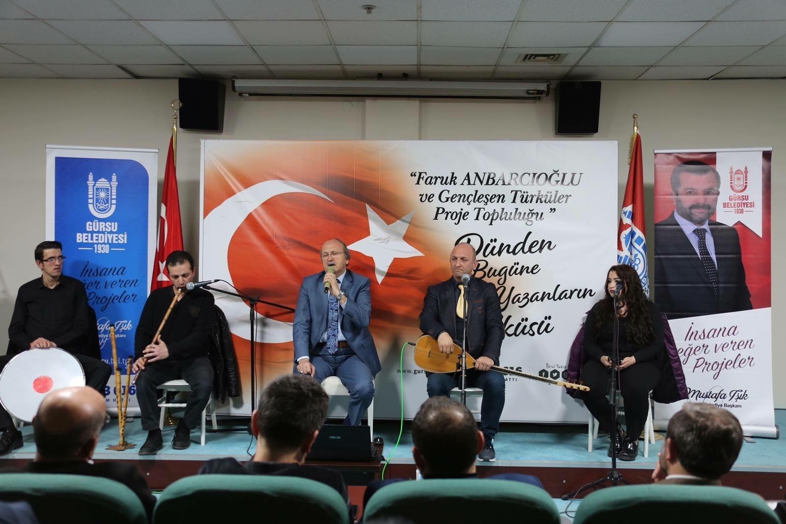 GÜRSU, TÜRKÜLERİN VE ŞİİRLERİN IŞIĞIYLA PARLADI