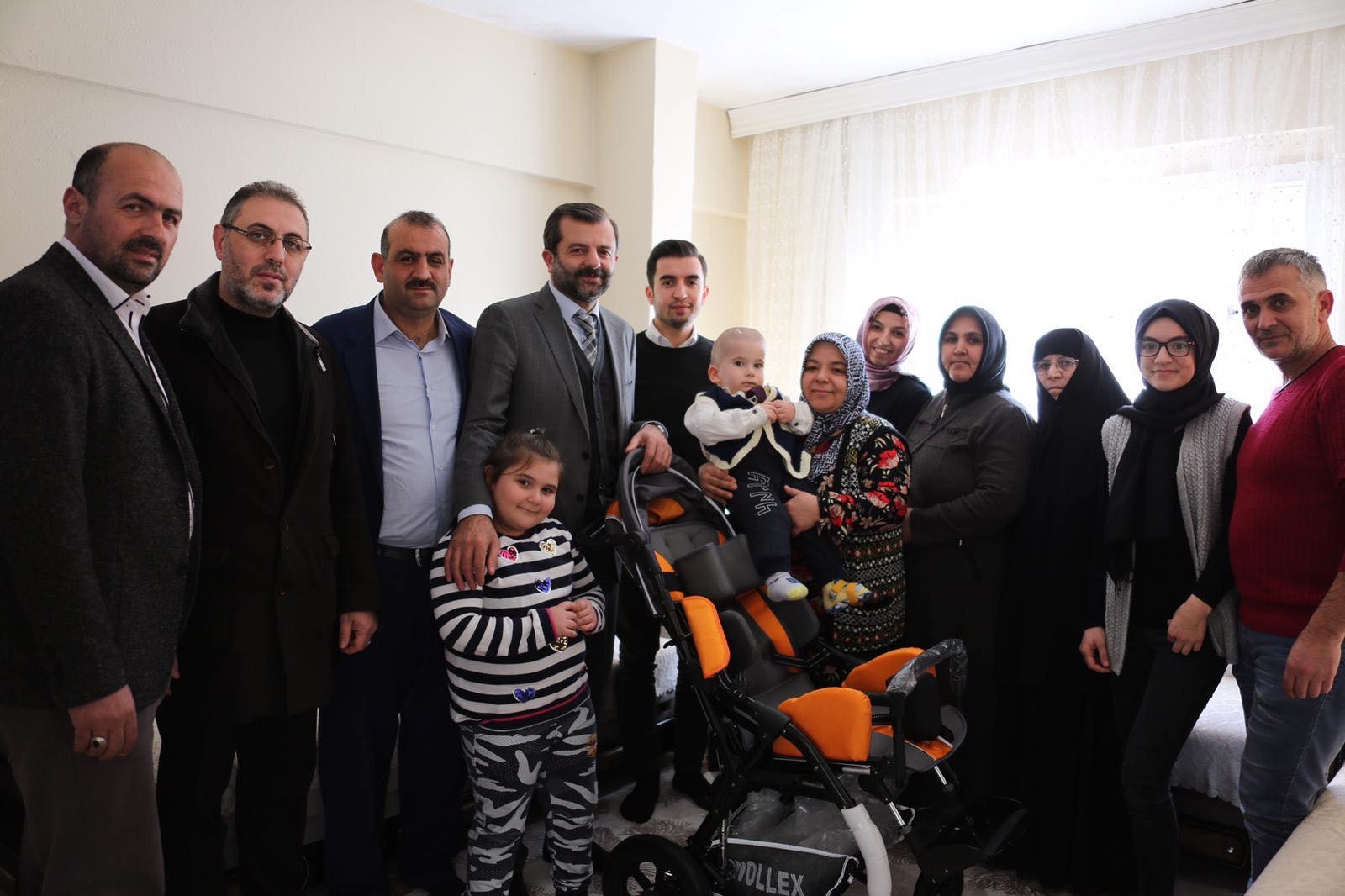 BAŞKAN MUSTAFA IŞIK, “HASTALARIMIZIN YAŞAM KALİTESİNİN İYİLEŞMESİNE DESTEK OLUYORUZ”